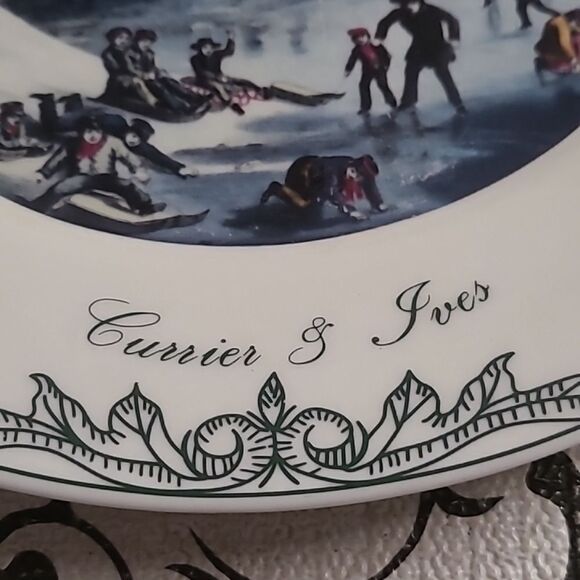 2003 Currier & Ives Plate - Picture 2 of 5